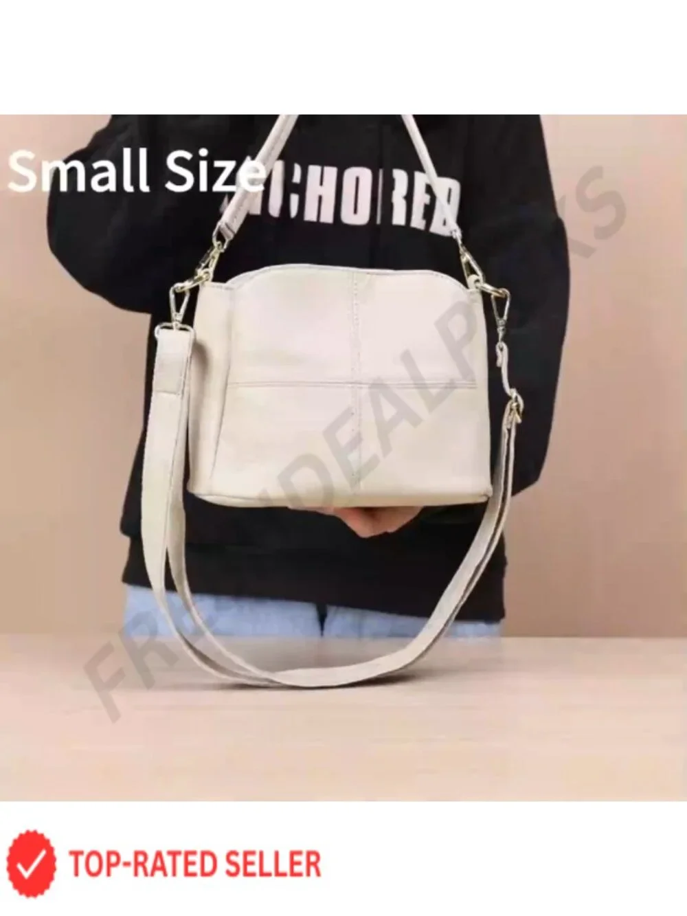 Genuine Leather Crossbody Bag Women Small Hobo Purse